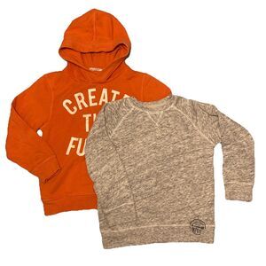 Sz 8 Boys 2 Pc Sweatshirt Hoodie Lot H&M